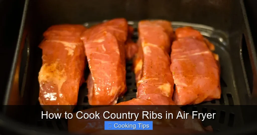How to Cook Country Ribs in Air Fryer