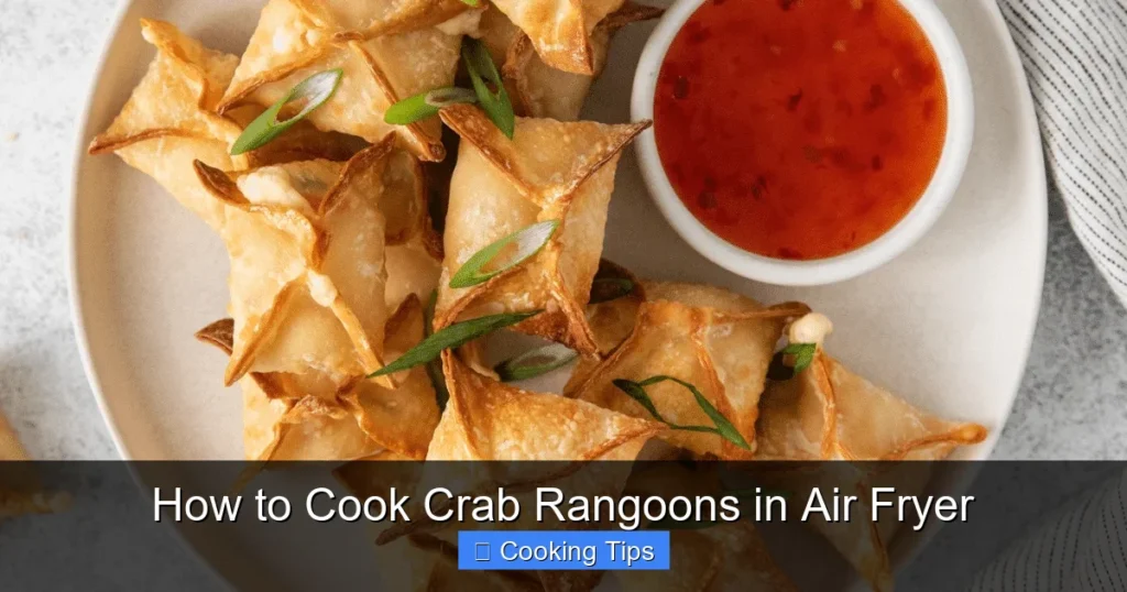 How to Cook Crab Rangoons in Air Fryer