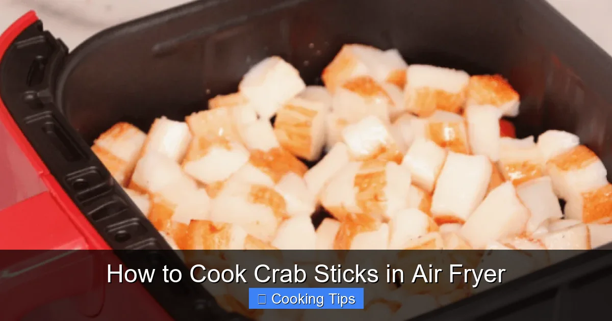 How to Cook Crab Sticks in Air Fryer