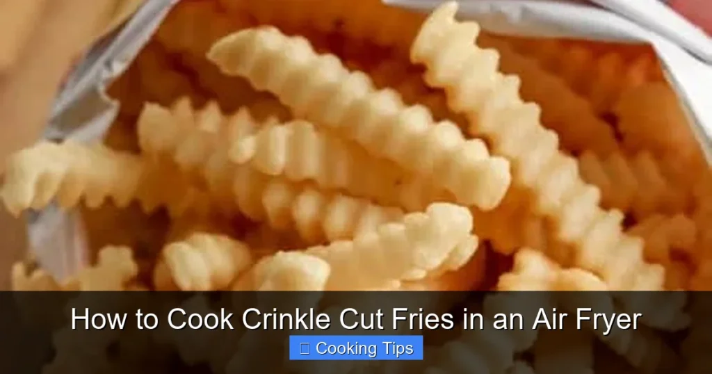 How to Cook Crinkle Cut Fries in an Air Fryer