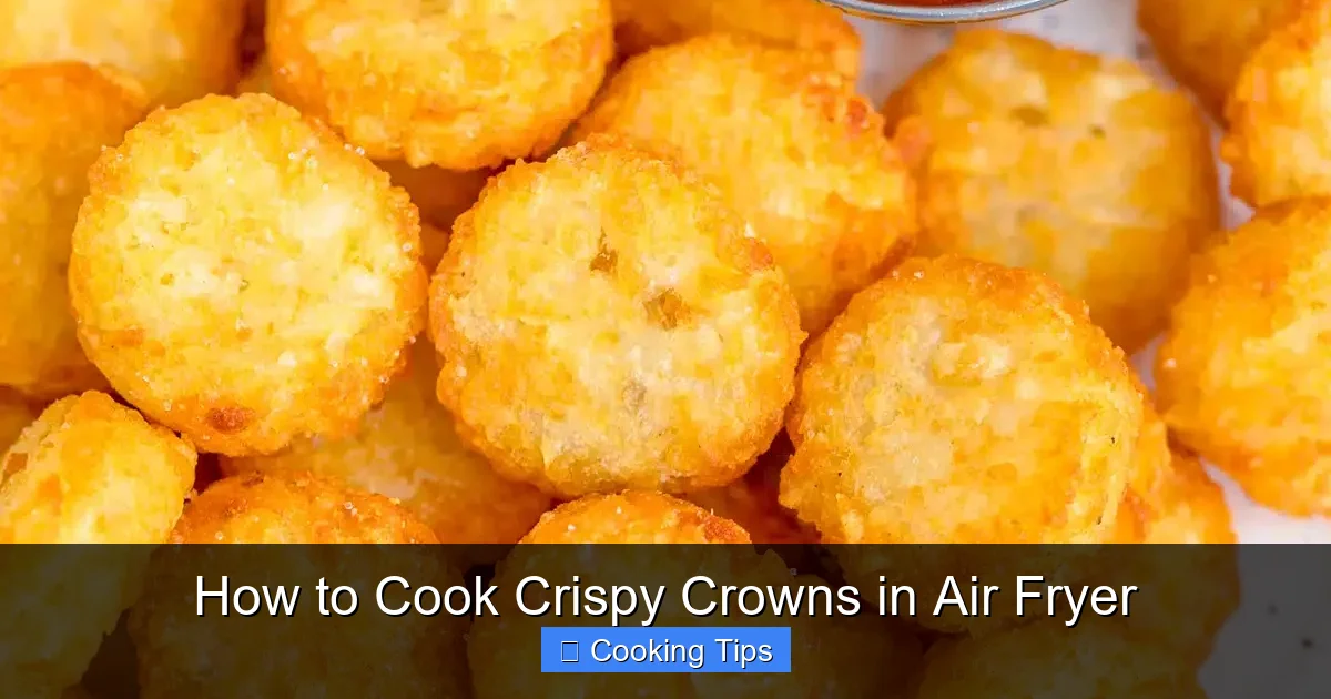 How to Cook Crispy Crowns in Air Fryer
