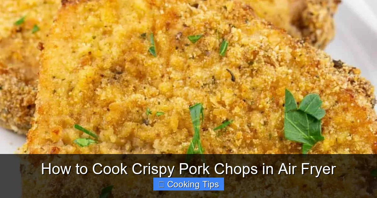 How to Cook Crispy Pork Chops in Air Fryer