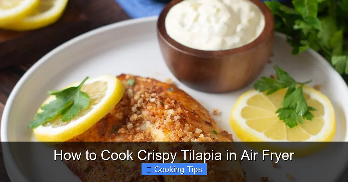 How to Cook Crispy Tilapia in Air Fryer