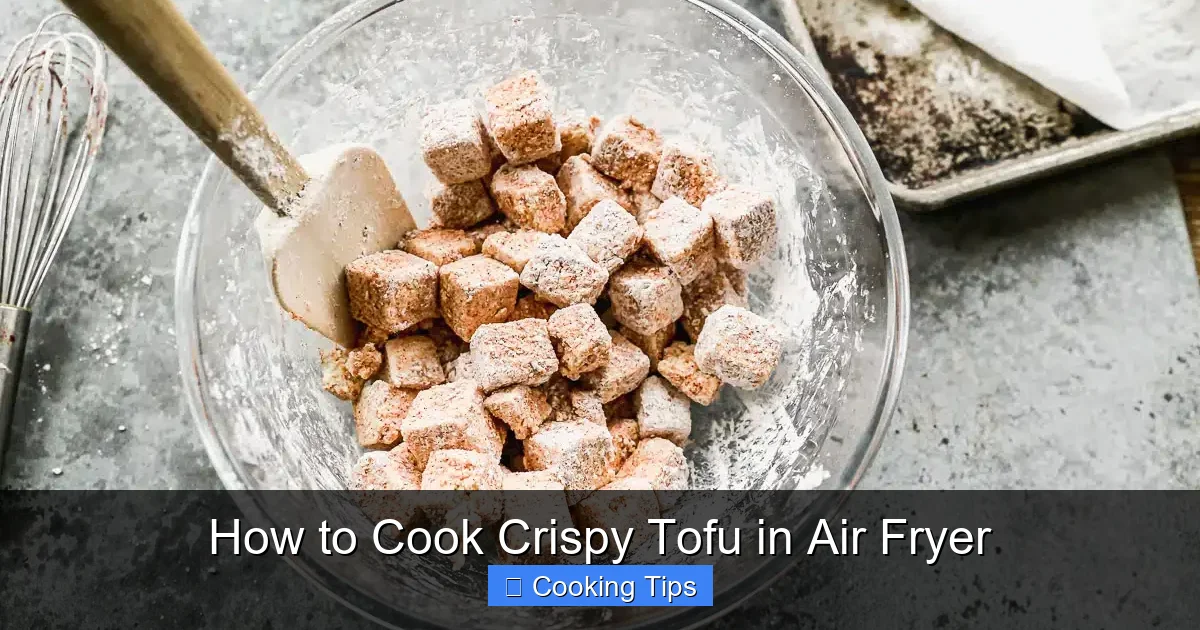How to Cook Crispy Tofu in Air Fryer