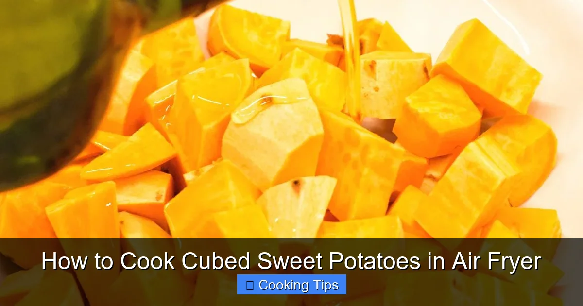 How to Cook Cubed Sweet Potatoes in Air Fryer