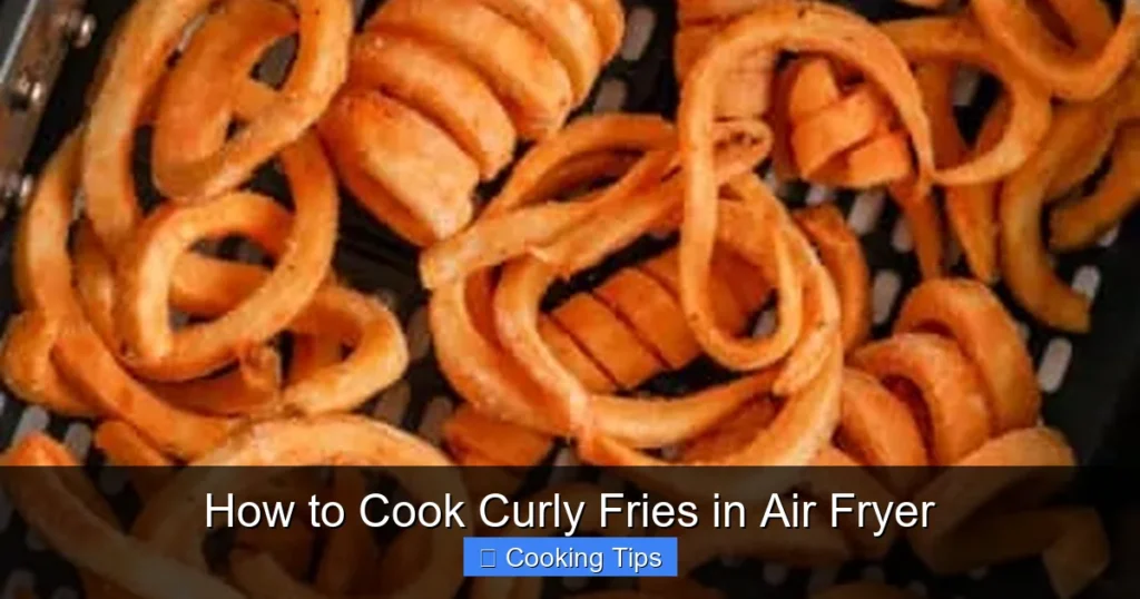 How to Cook Curly Fries in Air Fryer