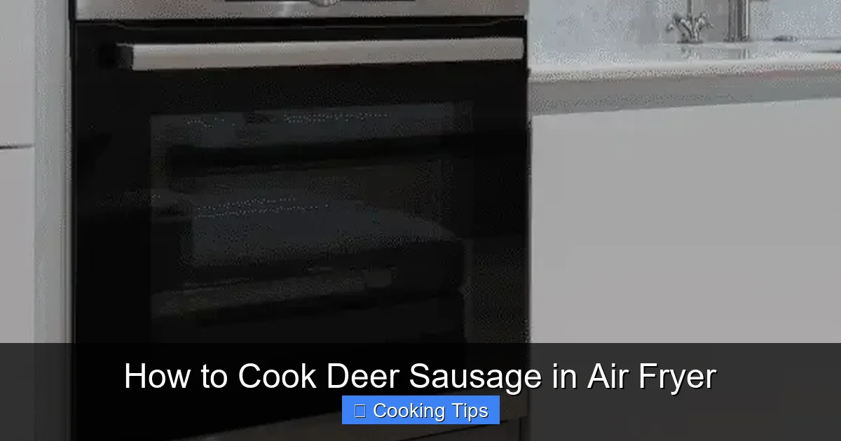 How to Cook Deer Sausage in Air Fryer