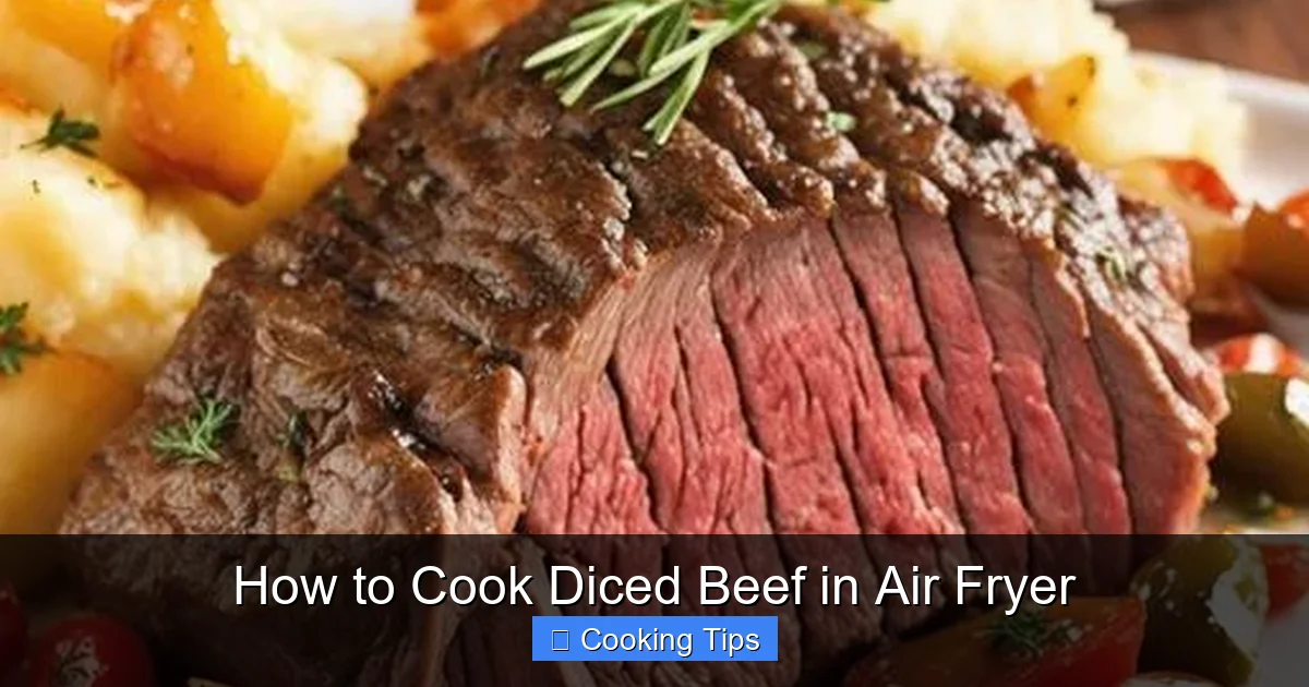 How to Cook Diced Beef in Air Fryer