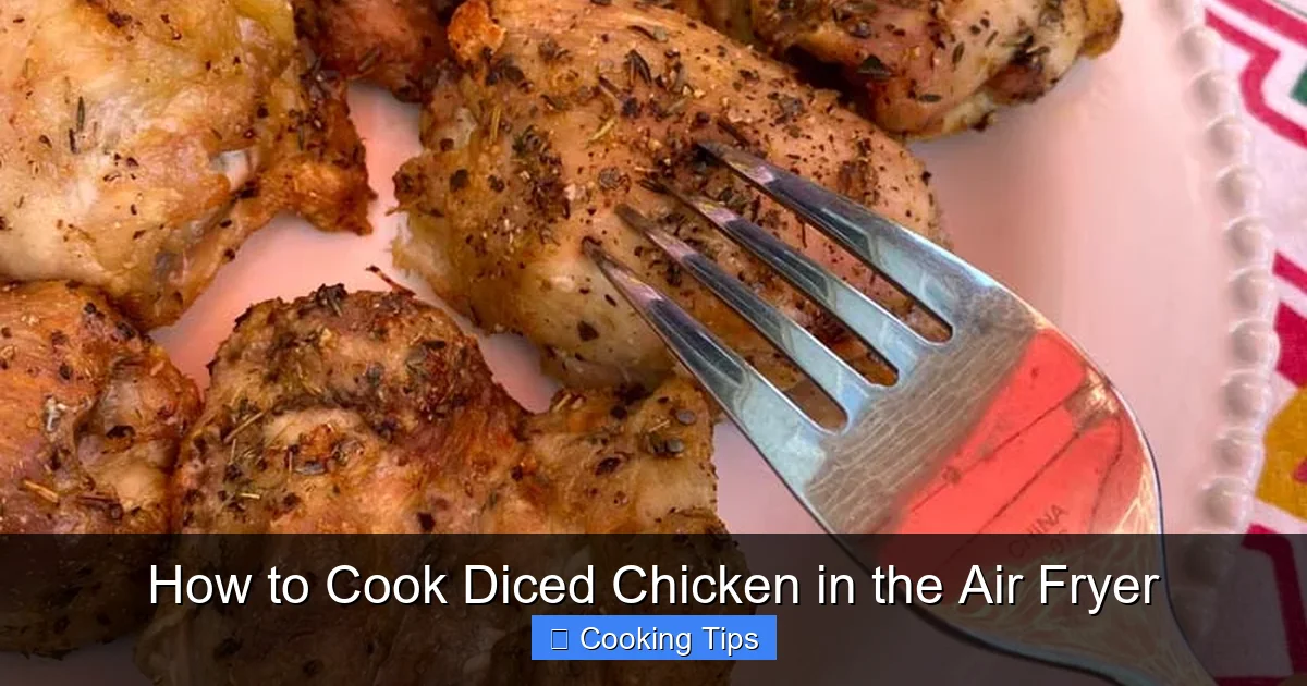 How to Cook Diced Chicken in the Air Fryer