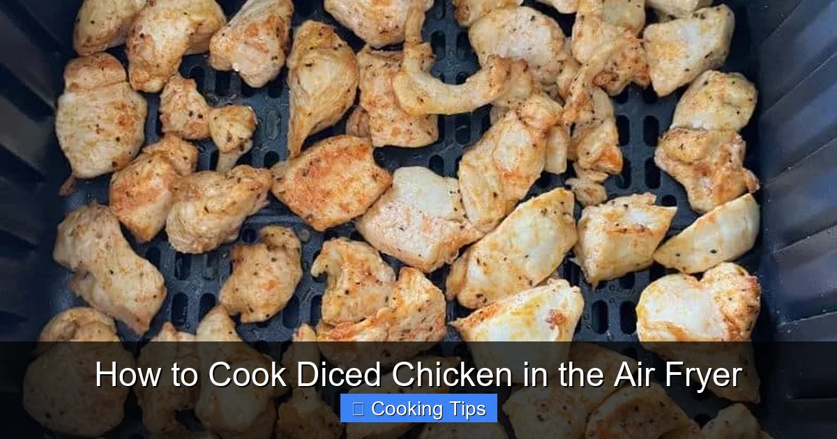 How to Cook Diced Chicken in the Air Fryer