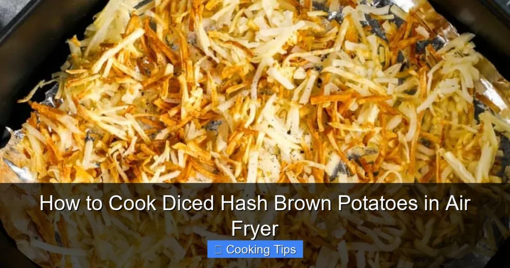 How to Cook Diced Hash Brown Potatoes in Air Fryer