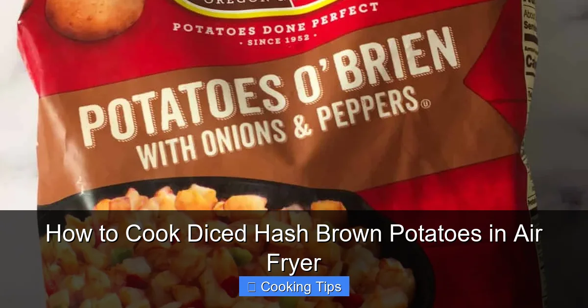 How to Cook Diced Hash Brown Potatoes in Air Fryer