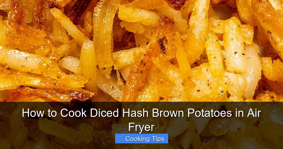 How to Cook Diced Hash Brown Potatoes in Air Fryer