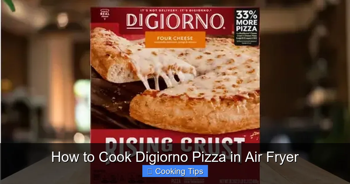How to Cook Digiorno Pizza in Air Fryer
