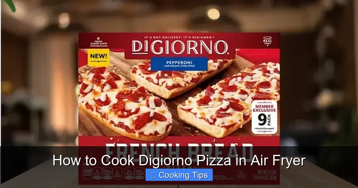 How to Cook Digiorno Pizza in Air Fryer