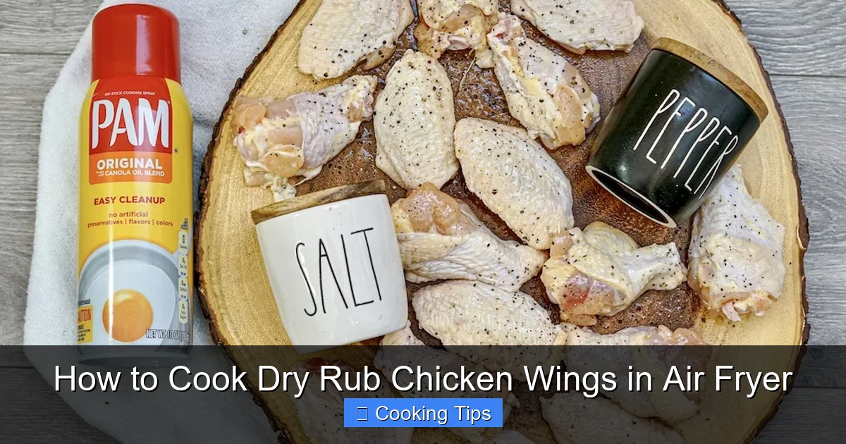 How to Cook Dry Rub Chicken Wings in Air Fryer