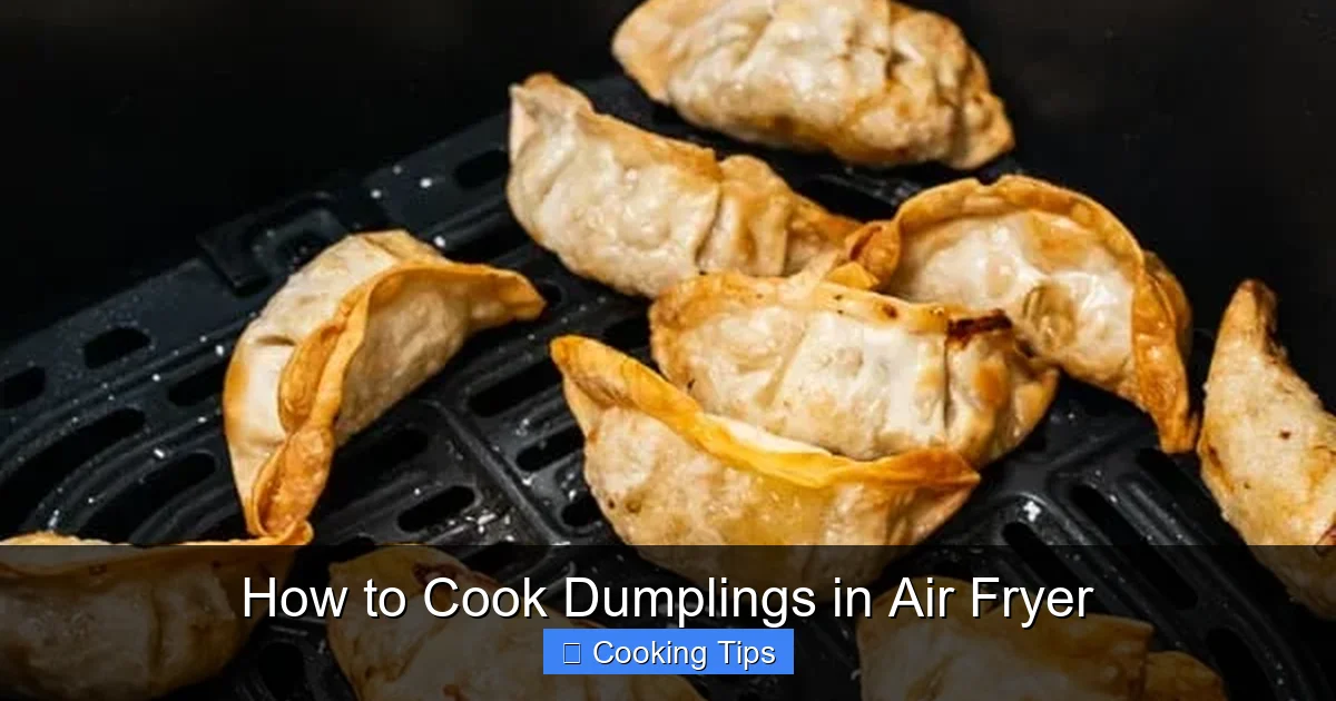 How to Cook Dumplings in Air Fryer