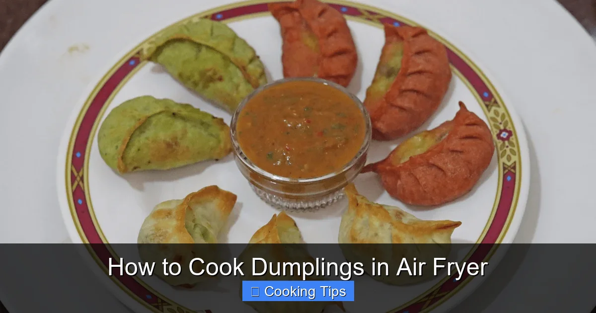 How to Cook Dumplings in Air Fryer