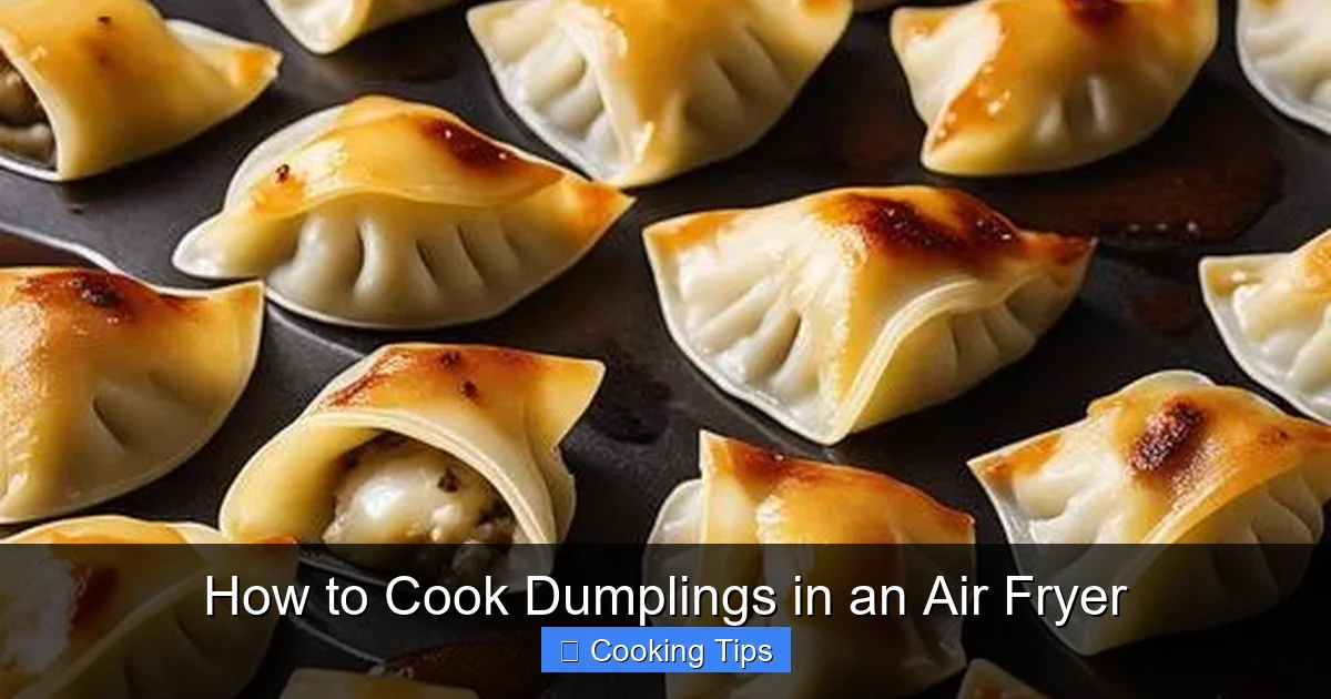 How to Cook Dumplings in an Air Fryer
