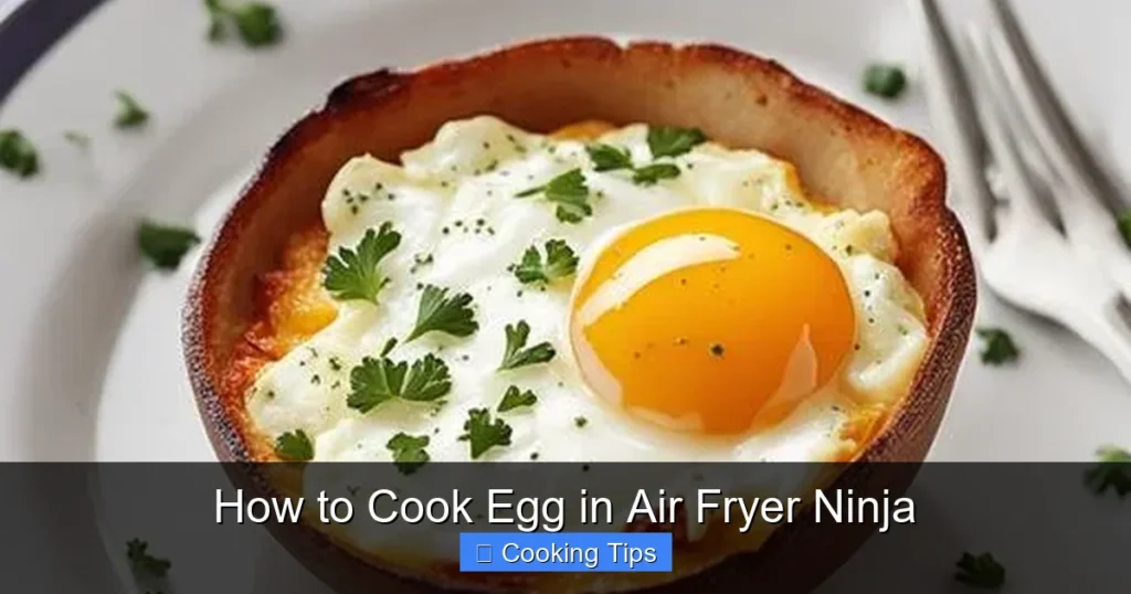 How to Cook Egg in Air Fryer Ninja