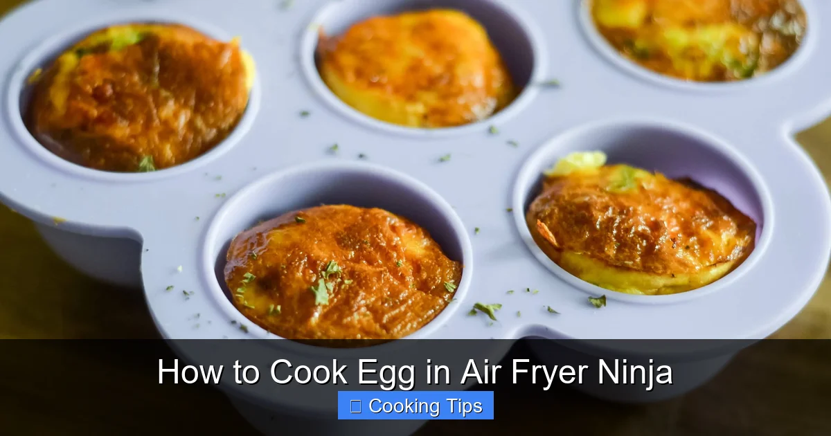 How to Cook Egg in Air Fryer Ninja