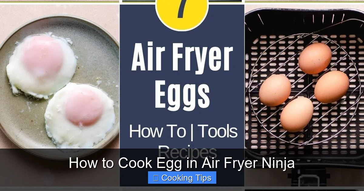 How to Cook Egg in Air Fryer Ninja