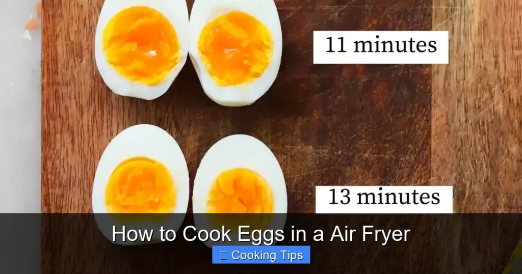 How to Cook Eggs in a Air Fryer