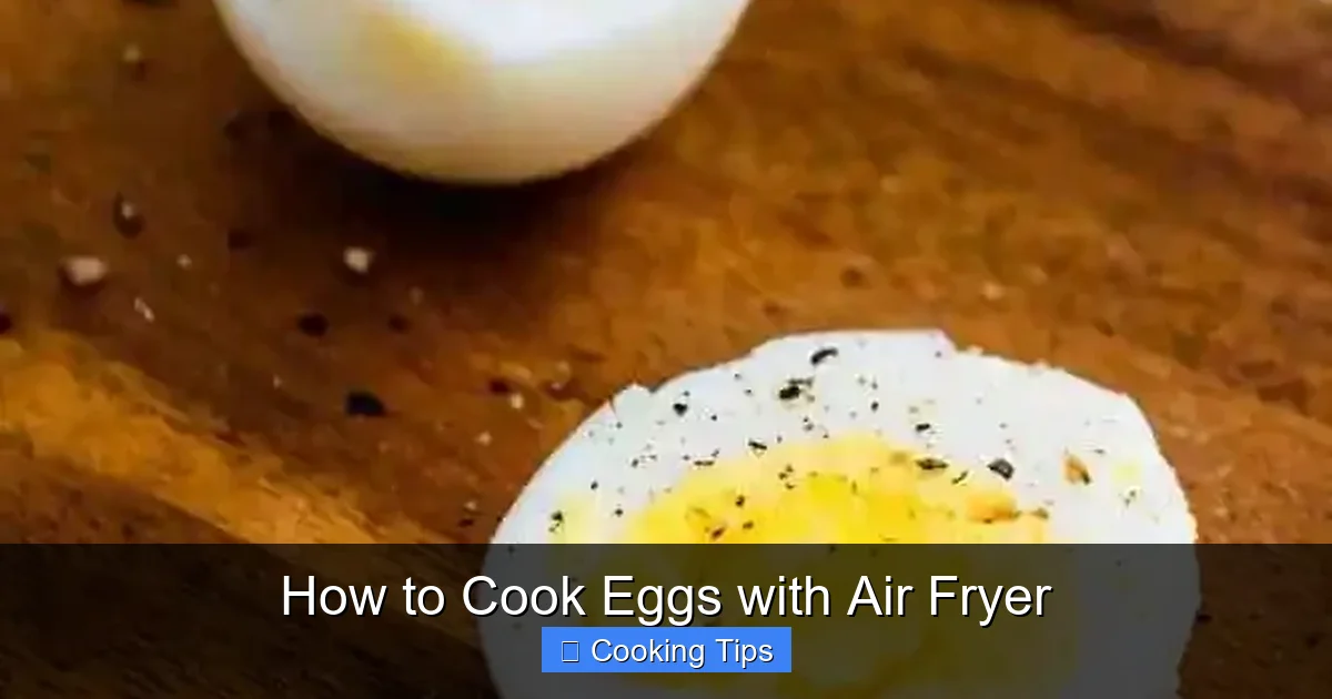 How to Cook Eggs with Air Fryer