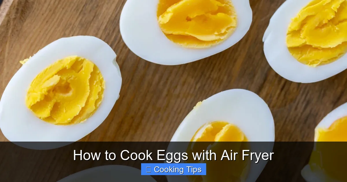 How to Cook Eggs with Air Fryer