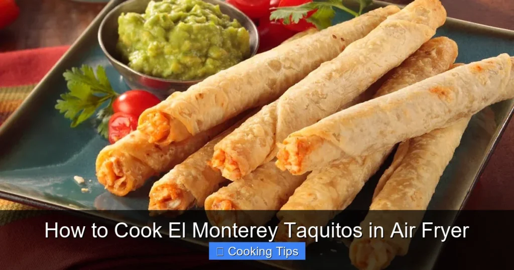 How to Cook El Monterey Taquitos in Air Fryer