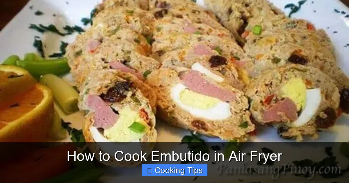 How to Cook Embutido in Air Fryer