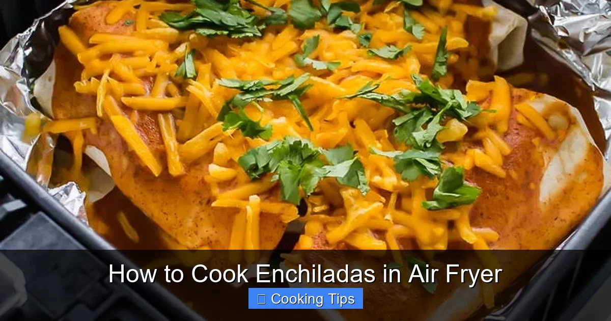 How to Cook Enchiladas in Air Fryer
