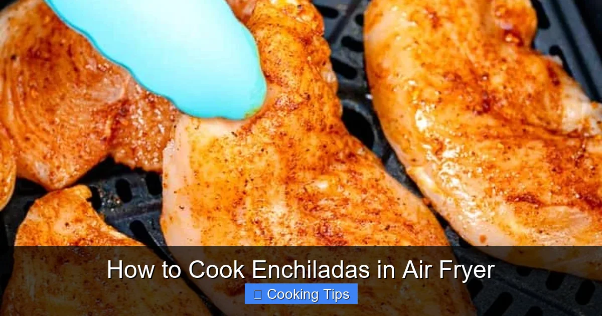 How to Cook Enchiladas in Air Fryer