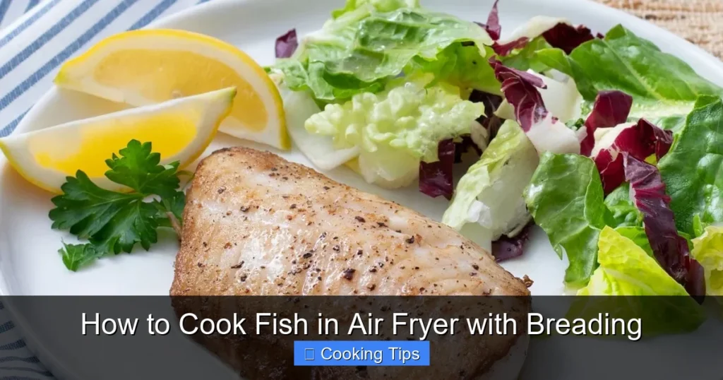 How to Cook Fish in Air Fryer with Breading