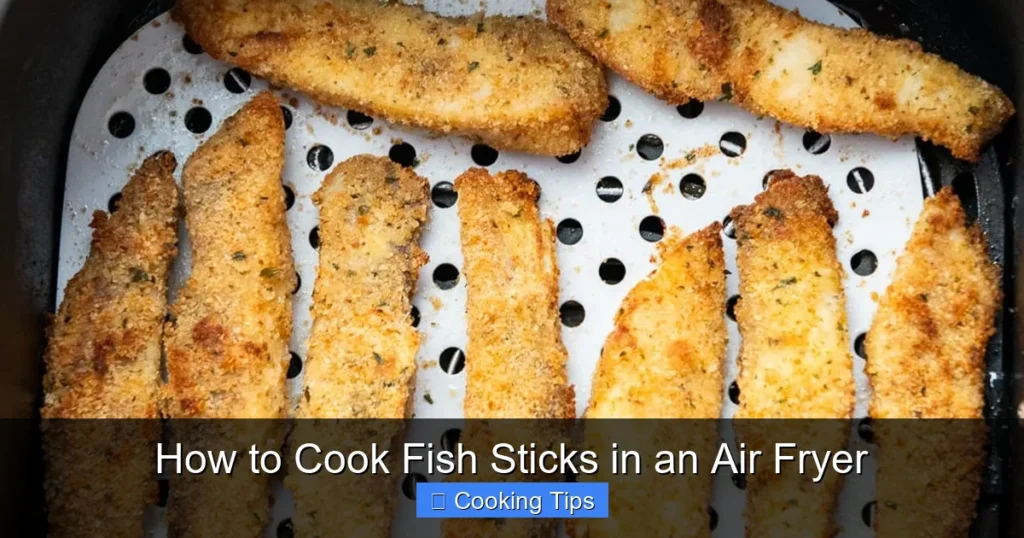 How to Cook Fish Sticks in an Air Fryer