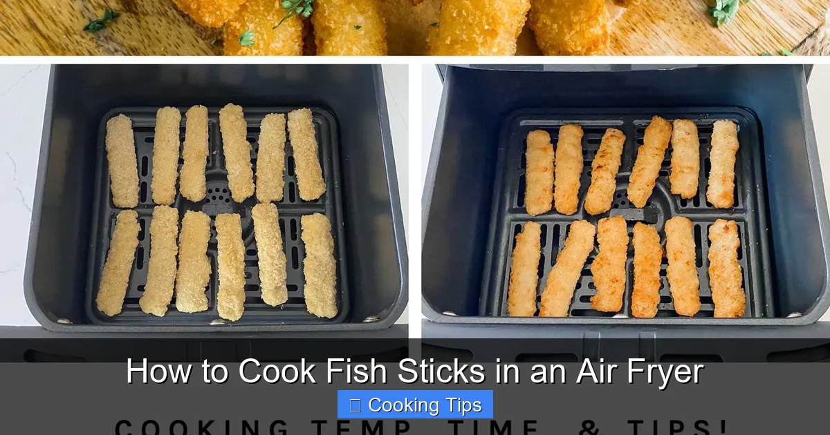 How to Cook Fish Sticks in an Air Fryer