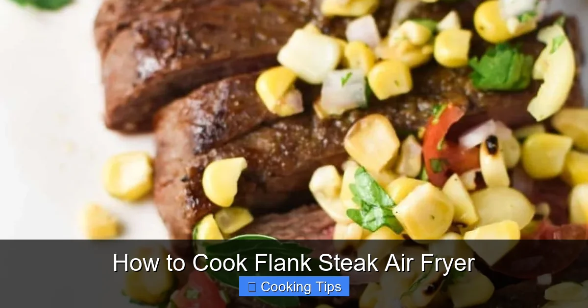 How to Cook Flank Steak Air Fryer
