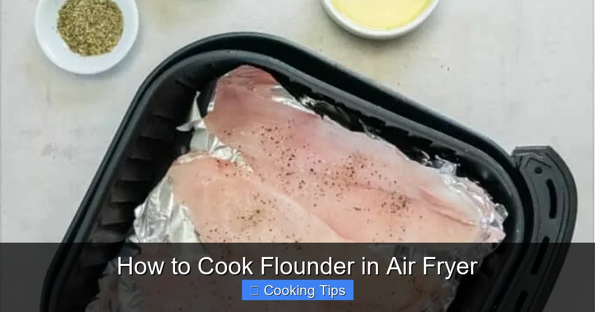 How to Cook Flounder in Air Fryer