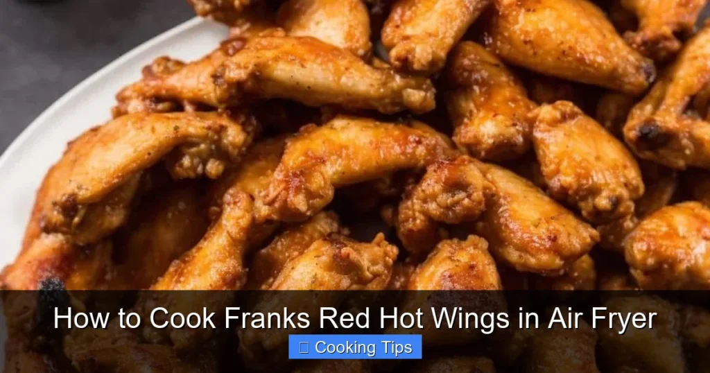 How to Cook Franks Red Hot Wings in Air Fryer
