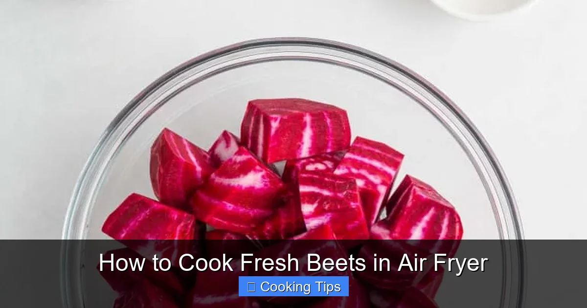 How to Cook Fresh Beets in Air Fryer