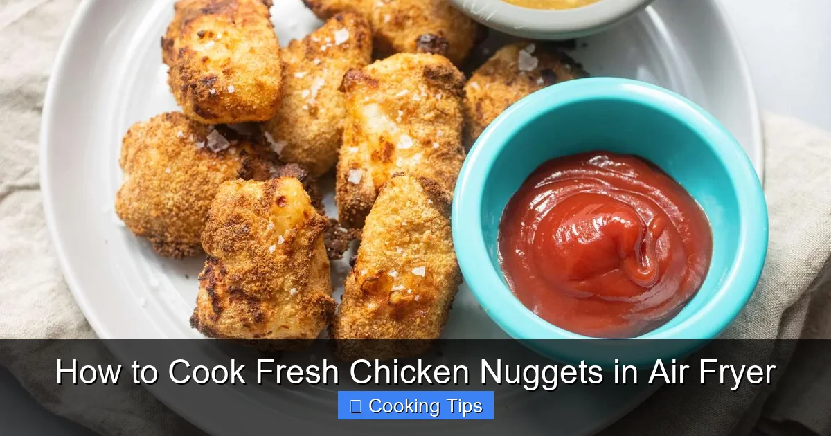 How to Cook Fresh Chicken Nuggets in Air Fryer