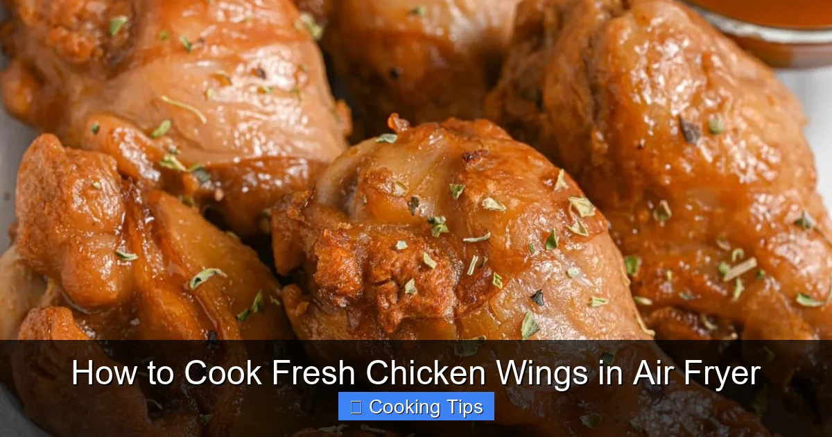 How to Cook Fresh Chicken Wings in Air Fryer