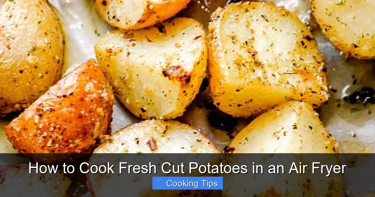 How to Cook Fresh Cut Potatoes in an Air Fryer