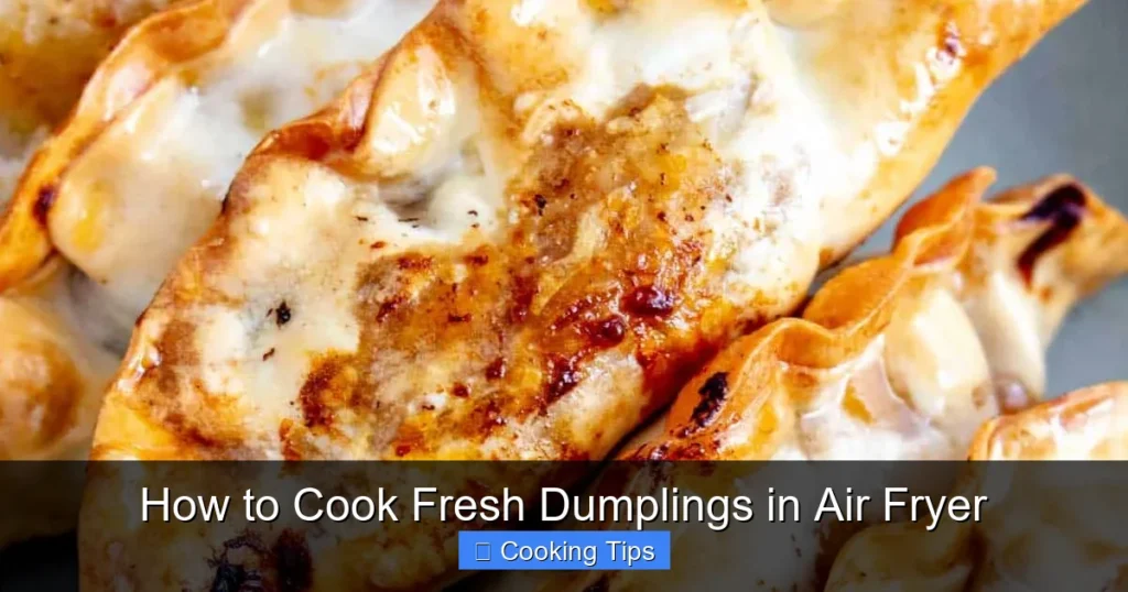 How to Cook Fresh Dumplings in Air Fryer