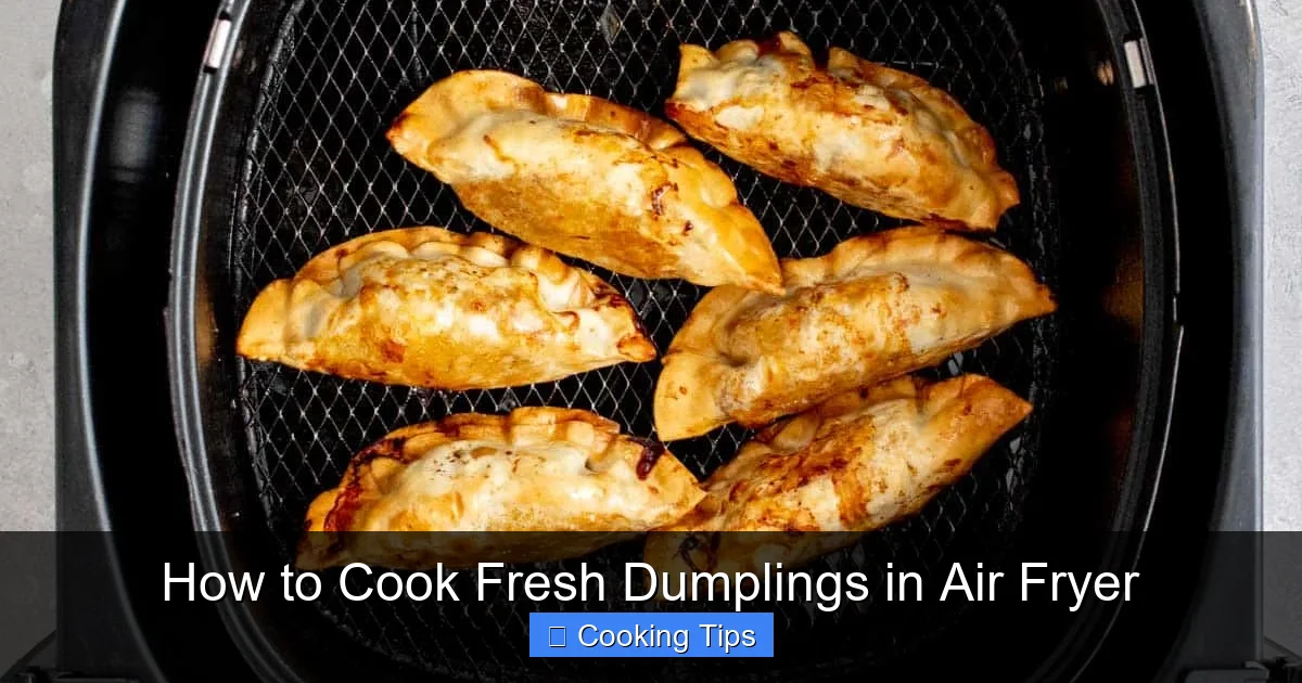 How to Cook Fresh Dumplings in Air Fryer