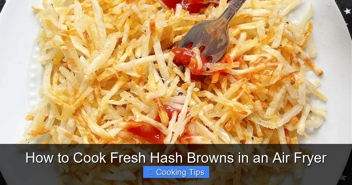 How to Cook Fresh Hash Browns in an Air Fryer