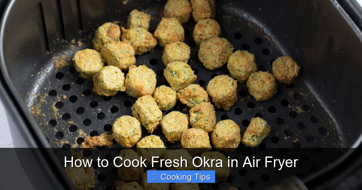 How to Cook Fresh Okra in Air Fryer