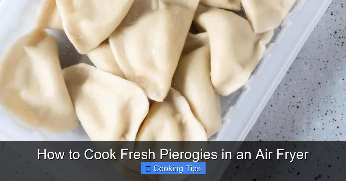 How to Cook Fresh Pierogies in an Air Fryer