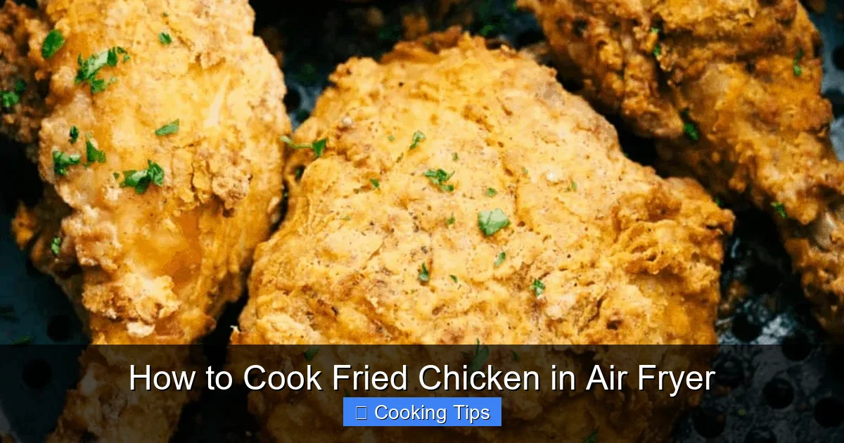 How to Cook Fried Chicken in Air Fryer