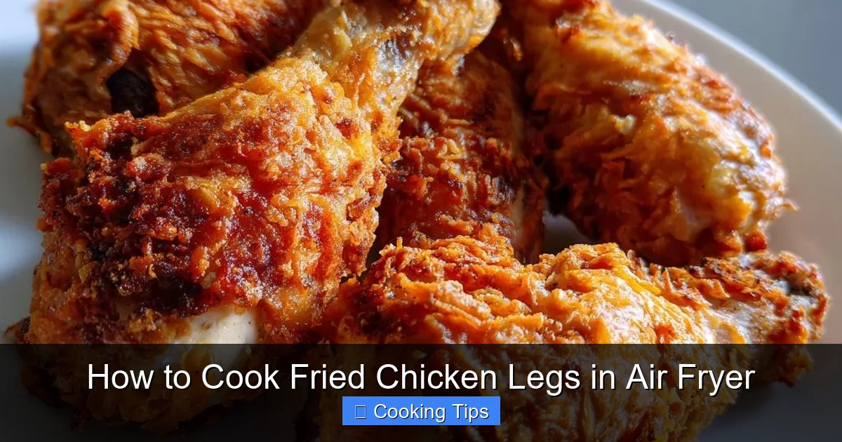 How to Cook Fried Chicken Legs in Air Fryer